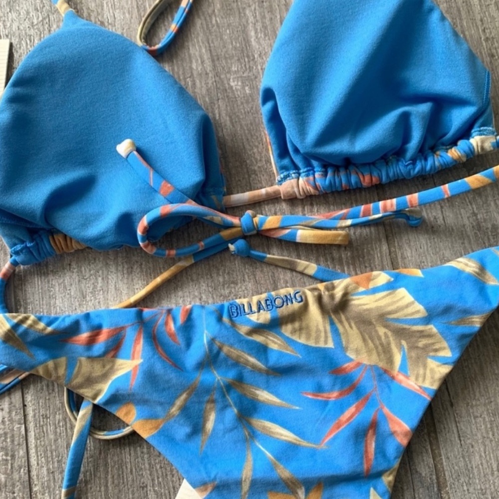 π₯π₯BILLABONG - PALM RISE SLIDE TRI ISLA BIKINI SETπ₯π₯ - Picture 9 of 9
